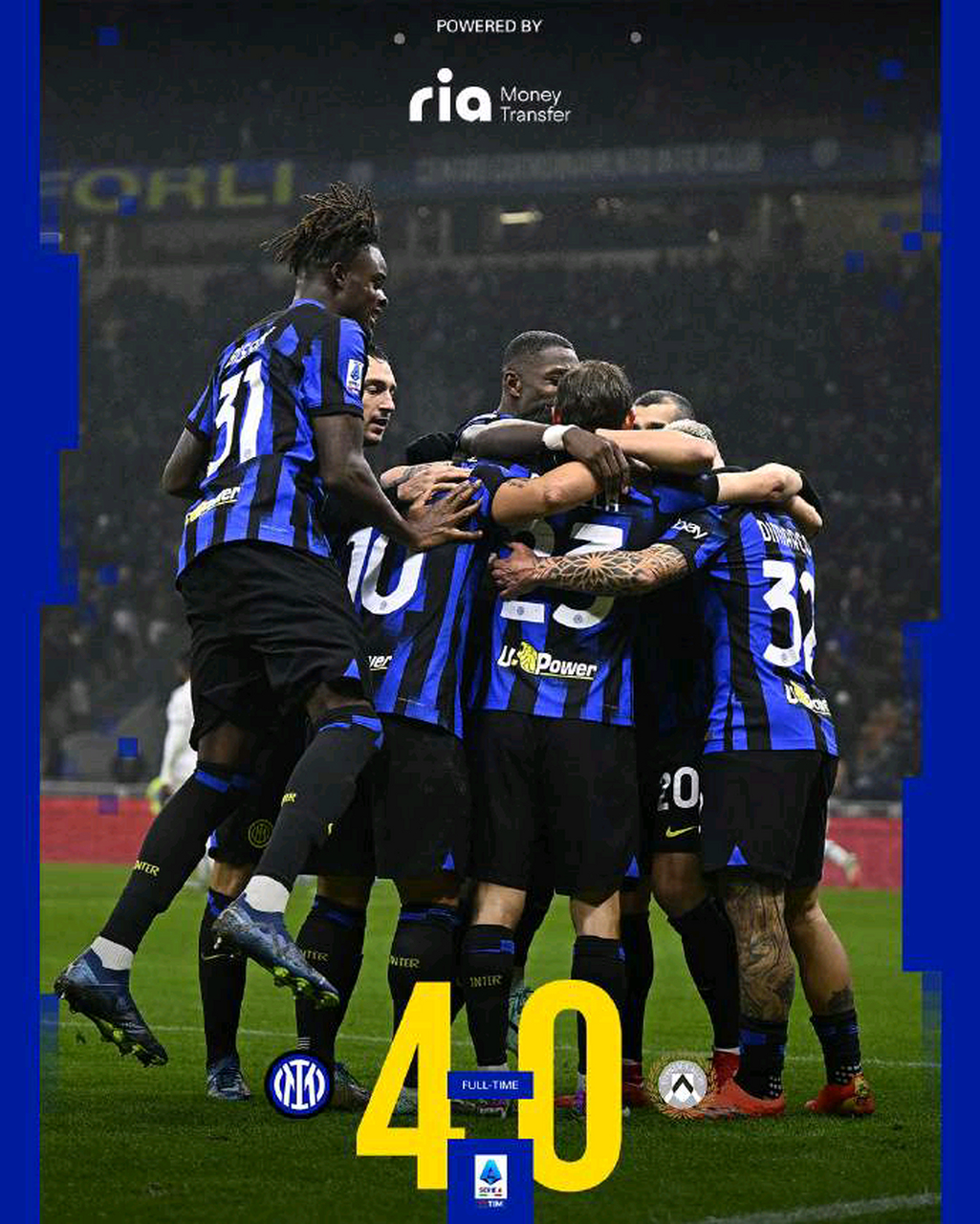 乐游棋牌-国际米兰大胜，蓝黑军团展示强大攻势